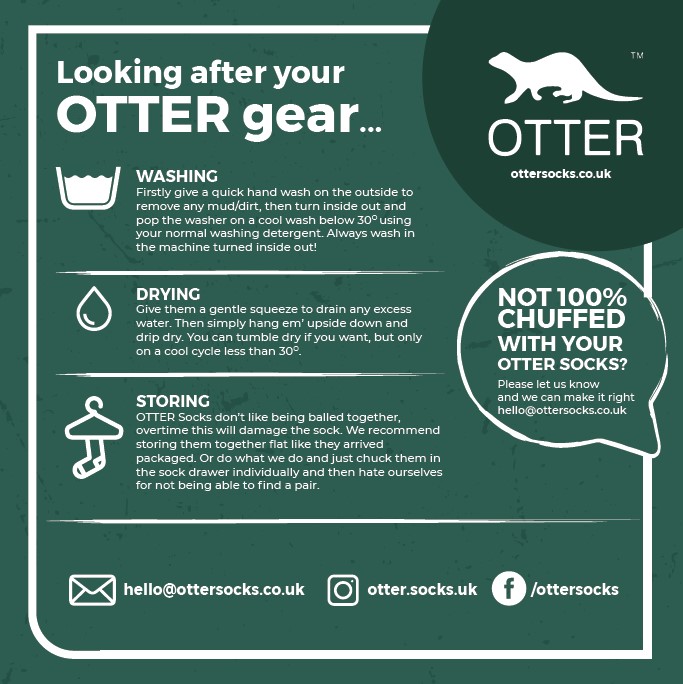 Otter Socks Packaging Design